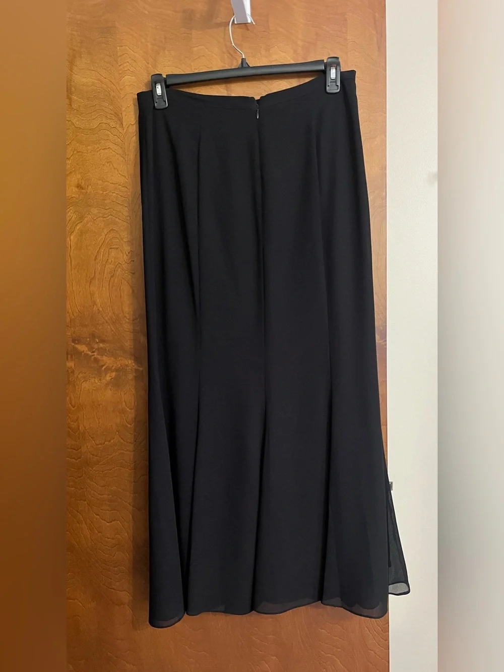 Dawn Joy Evening Wear Like New Ladies Size 14- Large Maxi Skirt in Color Black.